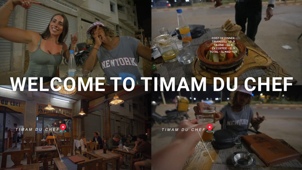 A Special Visit from Lindsay at Timam Du Chef Restaurant in Tamraght – Taghazout!